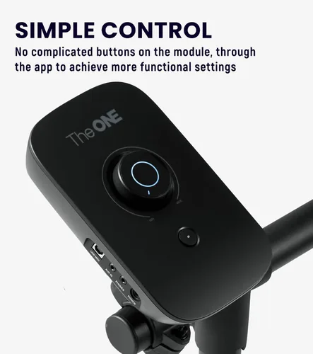 Vista 6 de The ONE Polaris - Batería eléctrica con USB MIDI y audio Bluetooth y conectividad USB MIDI, batería electrónica con almohadillas de malla