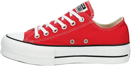 Vista 4 de Converse Chuck Taylor All Star Lift Industrial Glam Ox OroNegro Poliéster Adulto Entrenadores Zapatos
