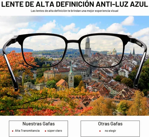 Vista 5 de Paquete de 5 lentes de lectura con bloqueo de luz azul para mujeres, lectores de computadora con bisagra de resorte Multicolor-1