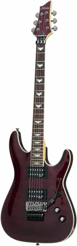 Vista 2 de Schecter Guitarra Eléctrica Omen Extreme-6 - Cereza Negra