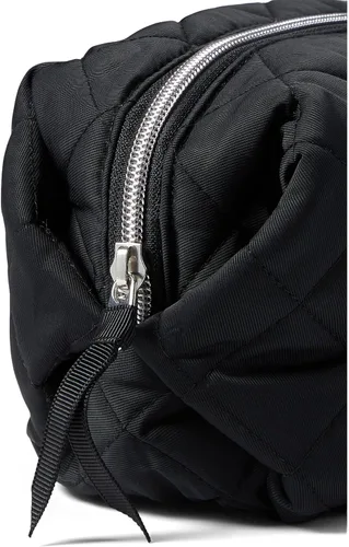 Vista 4 de Vera Bradley Organizador de Maquillaje para Mujer, de Twill de Alto Rendimiento, Mediano, Negro, Tamaño único