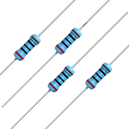 Vista 48 de California JOS - 100 resistencias de 0.24 ohm 1/2 W (0.5 vatios) ±1% tolerancia de película metálica, resistencia fija múltiple de valores