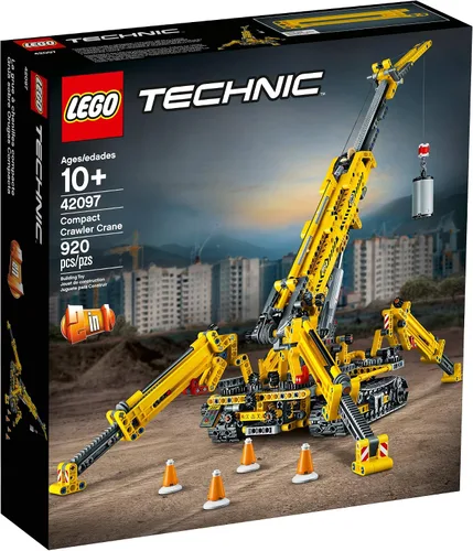 Vista 8 de LEGO Technic 42097 Kit de construcción de grúa sobre orugas compacta (920 piezas)