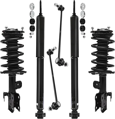 Vista 36 de Detroit Axle - Kit de puntales delanteros de 6 piezas para Ford Escape 2014-2019, 2 puntales y muelles helicoidales, 2 enlaces de barra