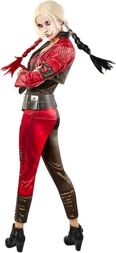 Vista 7 de Rubies II Disfraz de Harley Quinn de DC Comics Suicide Squad 2 para mujer aspecto principal Multi
