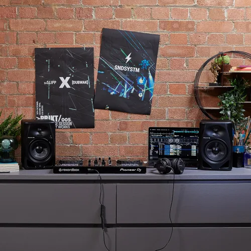 Vista 28 de Pioneer DJ - Altavoz de monitor activo DM-50D de 5 pulgadas, negro