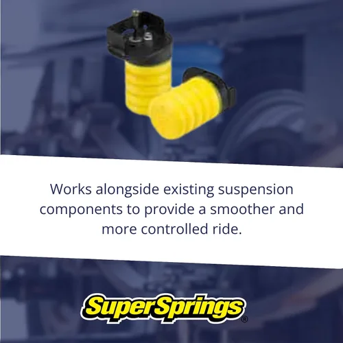 Vista 3 de SuperSprings SSR-130-54 SumoSprings Trasero para Ford E-350 E-450, Amarillo