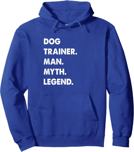 Vista 4 de Dog Trainer Man Myth Legend Pullover Hoodie