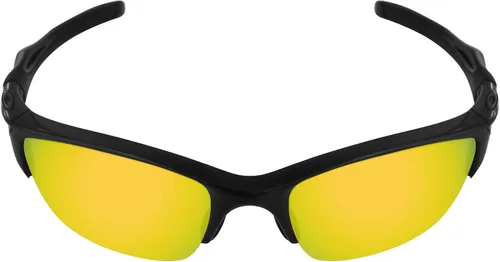 Vista 2 de Galvanic Replacement Lens for Oakley Half Jacket 2.0 OO9144 Half Jacket 2.0 Asian Fit OO9153 Sunglasses - Multiple Choices 24K