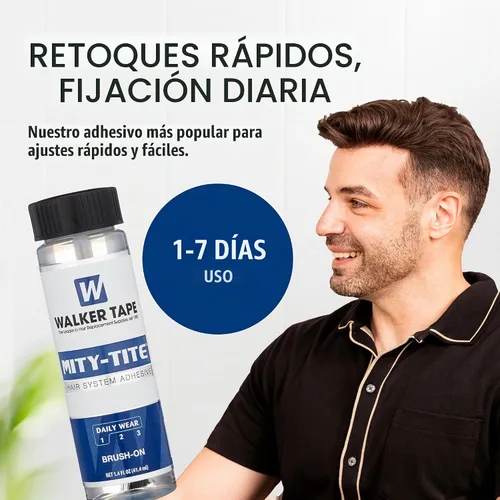 Vista 5 de Walker Mity-Tite Adhesivo 1.4 oz