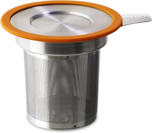 Vista 2 de Infusor de té extrafino para jarro con tapa Forlife, Negro