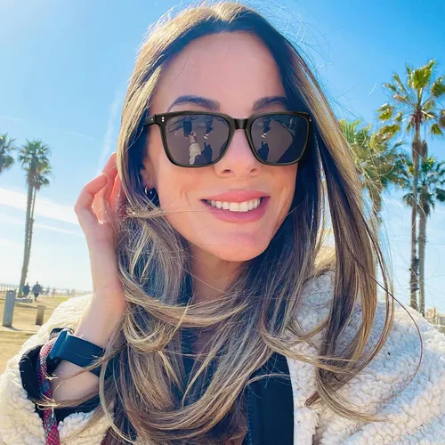 Vista 41 de Carfia Chic - Lentes de sol polarizados para mujer, protección UV400, marco de acetato pulido a mano