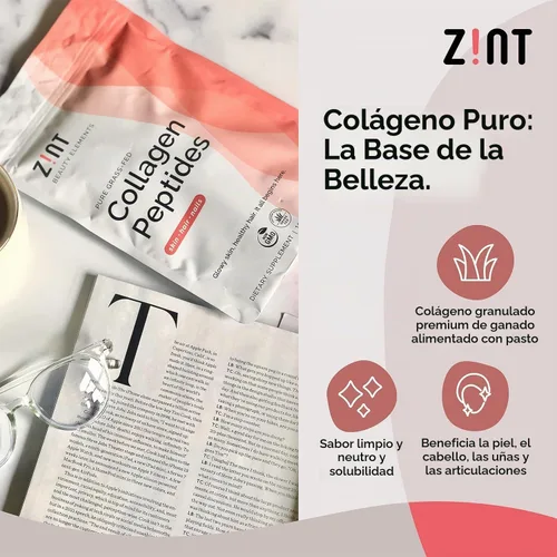 Vista 4 de Proteína de colágeno hidrolizada, 32 onza, 1