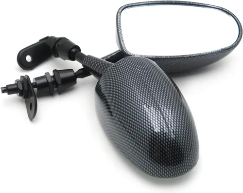 Vista 2 de HONGK - Mini espejo compatible con CBR600RR F1/F2/F3 F4/F4i 900RR 929RR 954RR 1000RR RC51 Carbon [B01C0SW17E]