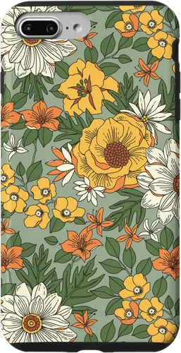 Vista 12 de Yellow Wildflower Summer Flowers Botanical Graphic Floral Case for iPhone 16