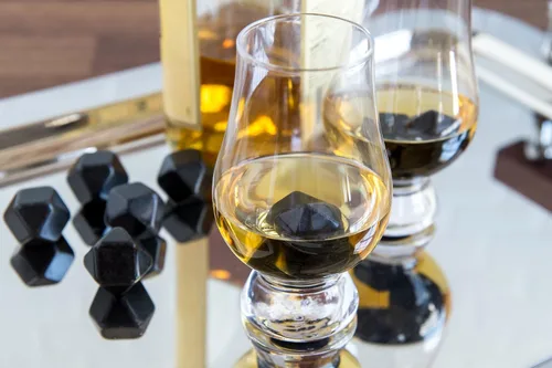 Vista 7 de Outset Chillware - Piedras de whisky, granito, juego de 9