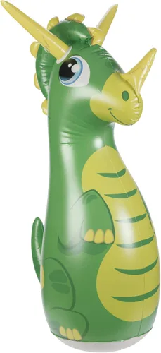 Vista 3 de Toysmith Tricera-Toss - Juguete inflable para lanzar anillos de piscina