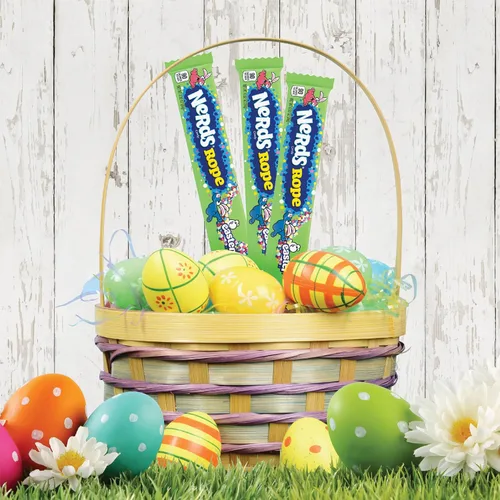 Vista 5 de NERDS Hoppin' Rope, caramelo de Pascua de primavera, 0.92 onzas (paquete de 24)