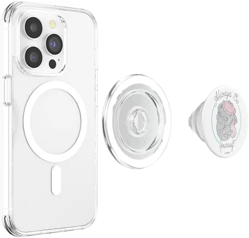 Vista 4 de Disney Dumbo Always Be Yourself PopSockets MagSafe PopGrip para iPhone
