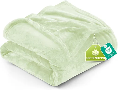 Vista 17 de Utopia Bedding - Manta de vellón de lujo, mullida, antiestática; manta de suave microfibra de 8.8 oz/yd² (300 g/m²) para sofá y cama; tamaño Gris