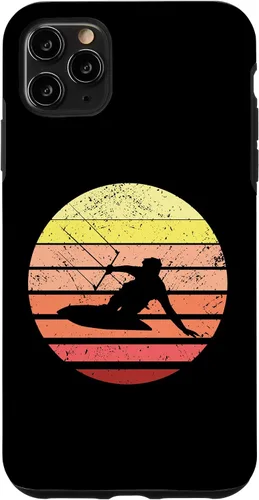 Vista 11 de iPhone 14 Plus Kiteboarding Vintage Kitesurf Kite Surfer Retro Kitesurfing Case