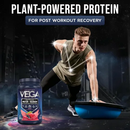 Vista 2 de Proteína en polvo Sport Performance Vega , VEG00854, Berry, 1, 1