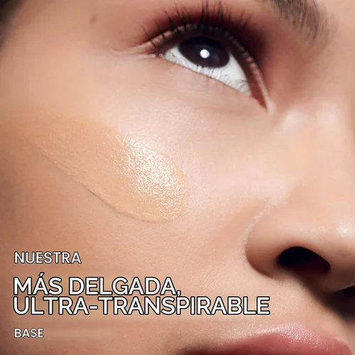 Vista 8 de Lancôme Teint Idole Ultra Wear Natural Matte Foundation - Base mate natural, de larga duración, cobertura media a completa, acabado natural, fórmula