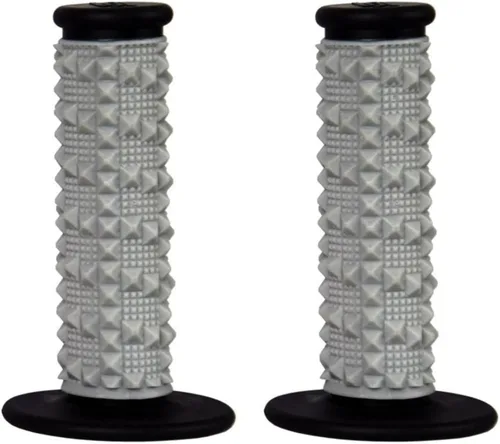 Vista 5 de SCAR Single Density Half Waffle Soft Compound Motorcycle Hand Grips Motocross Dirtbike MX Enduro Supermoto Handlebar Grip