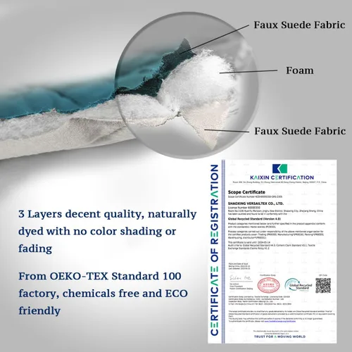 Vista 71 de H.VERSAILTEX Funda de sofá resistente al agua para sofá de 3 cojines, reversible, protector de muebles acolchado con correa elástica, funda de sofá