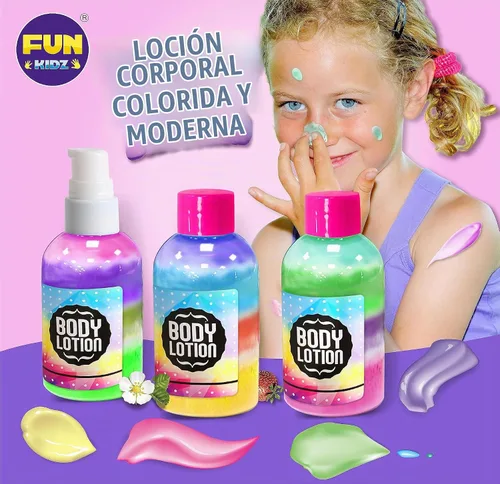 Vista 2 de Kit de fabricación de loción corporal para niños, kit de maquillaje FunKidz STEM para niñas, kits de ciencia