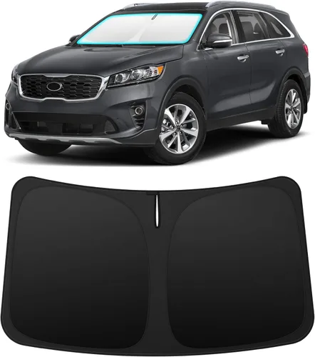 Vista 164 de INSAUTO Accesorios para parasol de parabrisas de ajuste personalizado para Acura RDX 2019-2026, parasol plegable para ventana delantera, reflector