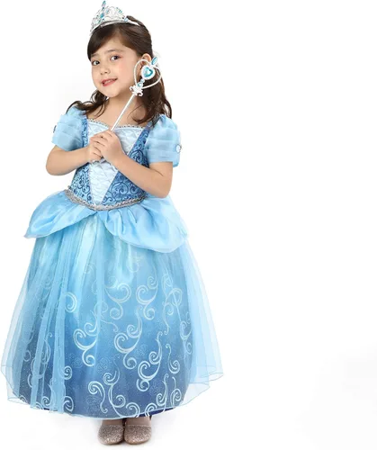 Vista 2 de Vestido de princesa de lujo con y sin accesorios opciones disponibles