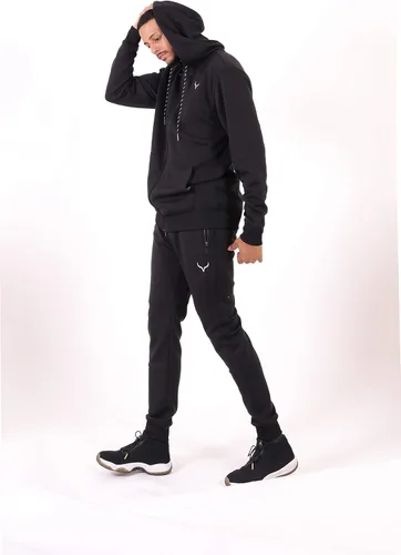 Vista 5 de Sudadera deportiva con capucha y cremallera completa para hombre