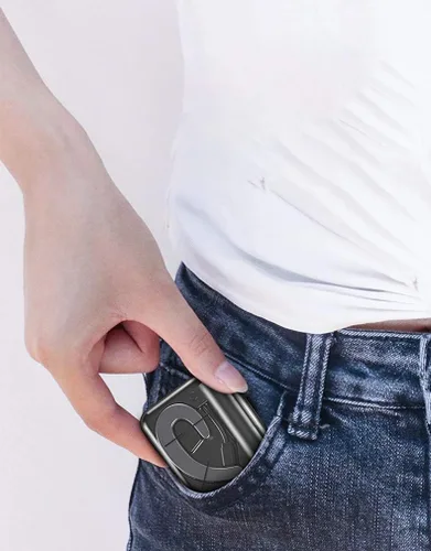 Vista 2 de IKXO Auriculares Bluetooth con gancho para el oído Bluetooth inalámbrico Estuche de carga de auriculares ligeros con cancelación de ruido