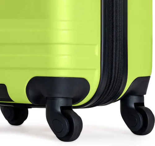 Vista 10 de Ben Sherman Equipaje Hereford vertical de viaje giratorio, Verde (Pepper Green), Maleta vertical de viaje con ruedas Hereford