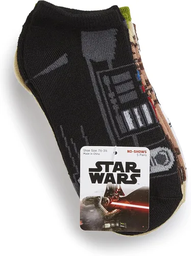 Vista 4 de STAR WARS Paquete de 5 calcetines para niños
