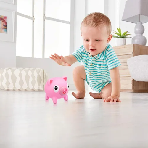 Vista 8 de Juguete de cerdo chirriante con lengua de 3.54 pulgadas, juguete portátil para apretar para niños, juguete sensorial, alivio de la ansiedad