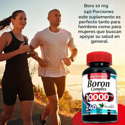 Vista 3 de Laboratorio Boro 10 mg 240 porciones Suplemento de boro