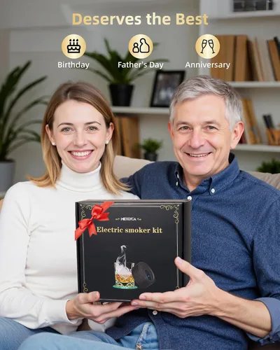 Vista 8 de Kit de ahumador eléctrico de whisky, con madera de 6 sabores, no necesita butano, kit de ahumador eléctrico de cóctel, kit de ahumador de bebidas