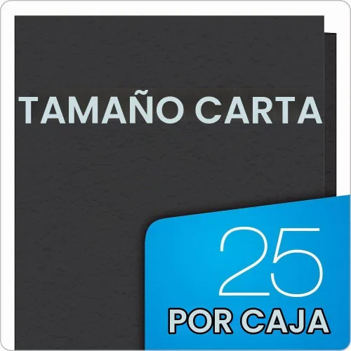 Vista 7 de Carpetas Oxford de doble bolsillo., Negro