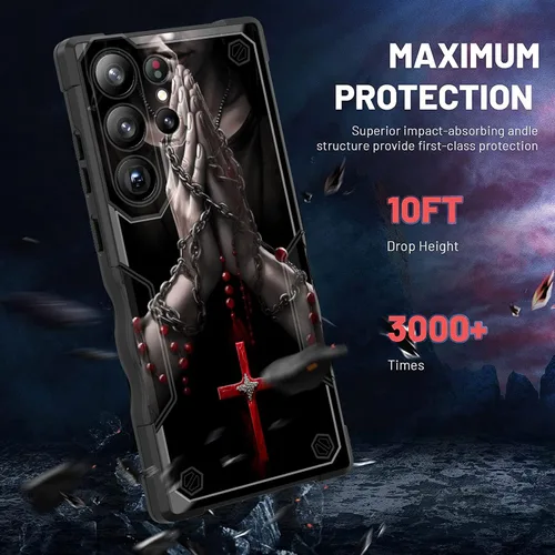 Vista 1030 de Funda para Galaxy A14 5G, [Doble Capa][Protección contra Caídas de Grado Militar de 10 Pies] [Antideslizante] Funda Resistente a Prueba de Golpes