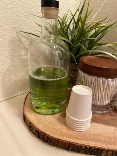 Vista 6 de Nakpunar 12 botellas de vidrio de base pesada de 25 onzas de 25.4 fl oz – Botella nórdica de 75 cc – Fabricado en los Estados Unidos
