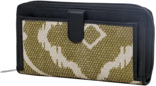 Vista 2 de Myra Bag Cartera Follaje Verde S-3013, Negro