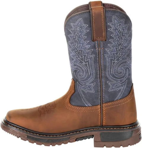 Vista 8 de ROCKY Bota Western Ride FLX para Niños café Realtree Camo