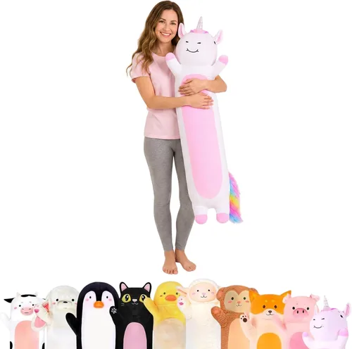 Vista 31 de Cuddle Paws Almohada corporal de felpa de oso para niños, juguete
