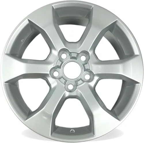 Vista 3 de 17" Set de 4 ruedas de 17x7 plateadas para Toyota Rav 4 2009-2014, diseño OEM, llantas de repuesto
