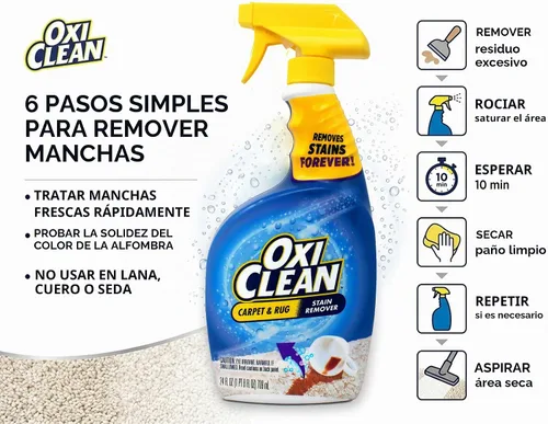 Vista 2 de Quitamanchas para alfombras OxiClean - 24oz
