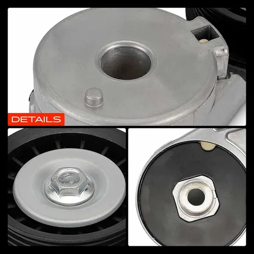 Vista 9 de A-Premium Conjunto de tensor de correa con polea compatible con modelos Chevrolet, Buick, Oldsmobile, Pontiac y Saturn - Equinox, Malibu, Uplander