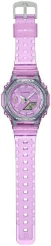 Vista 3 de Casio G-Shock Reloj Unisex Rosa GMA-S2100SK-4AER, Rosado, Pulsera