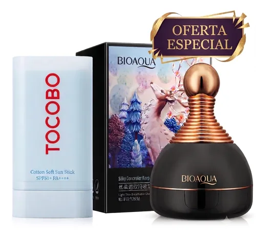 BASE BIOAQUA + BLOQUEADOR TOCOBO de BELLEZA PRO